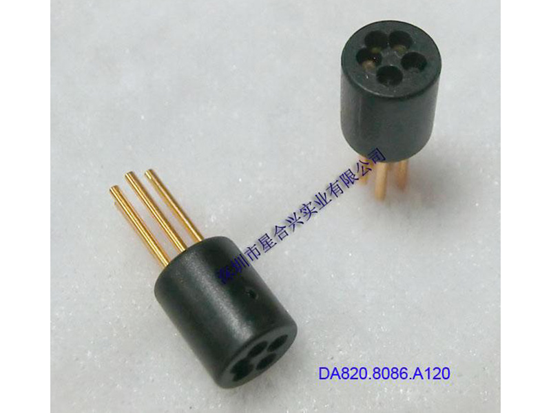 5PIN 圆管测试座(2.54)