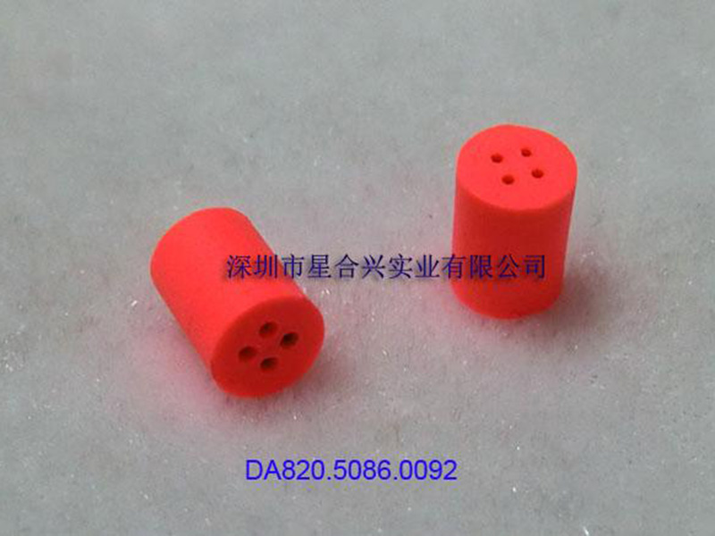 四孔圆形管脚保护套7.4mm