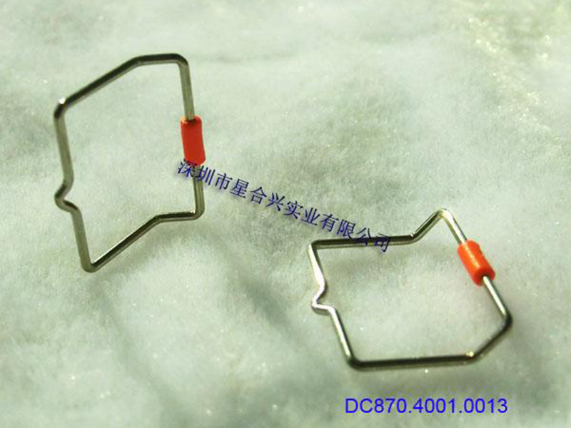 焊接注塑直径0.7橙色拉环