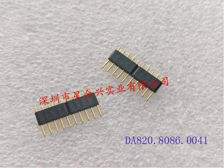 1.778mm - 10PIN 圆形排针 180度