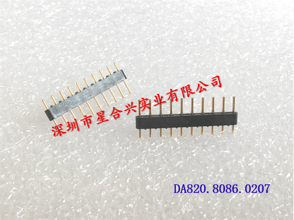 针距1.78mm  Ø 0.45 X 6.8 -10pin排针